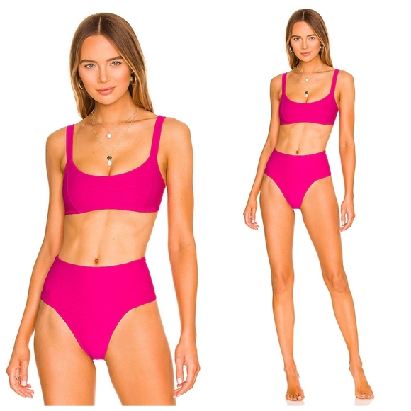 L*Space Jess Desi Bikini Set Bougainvillea - Picture 12 of 13